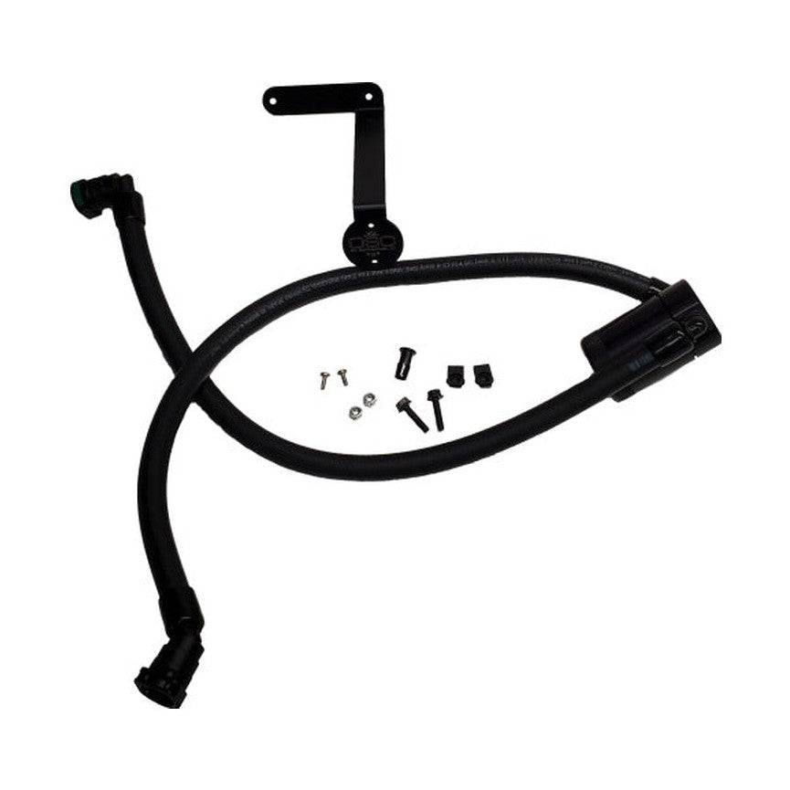 J&L J&L 2011-2025 Ford F-150 2.7L/3.5L/5.0L Passenger Side Oil Separator 3.0 - Black Anodized