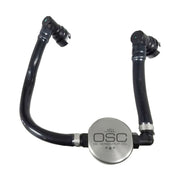 J&L J&L 2018-2023 Ford Mustang GT Passenger Side Oil Separator 3.0 - Clear Anodized