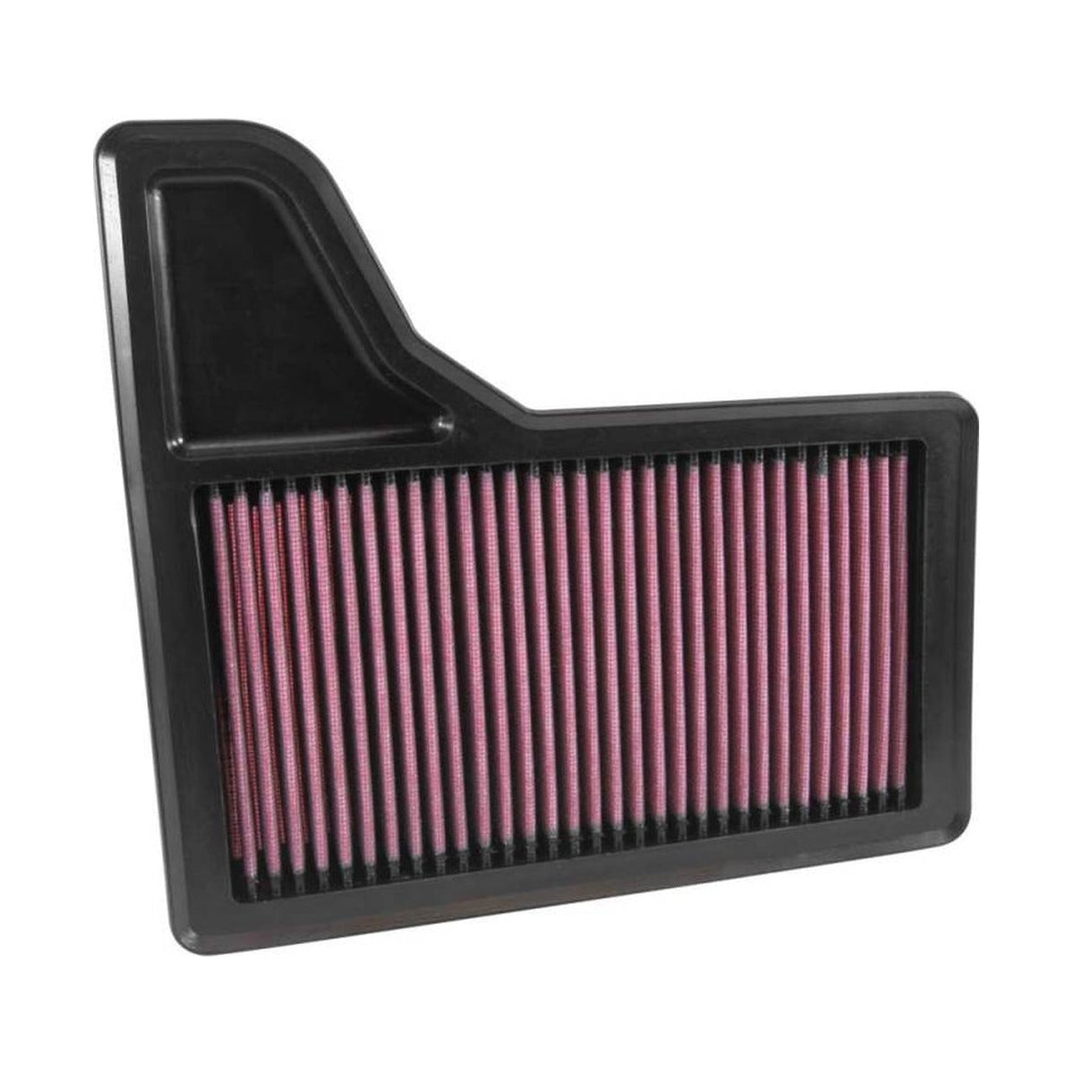 K&N Engineering K&N Replacement Panel Air Filter for 2015 Ford Mustang 2.3L L4/3.7L V6/5.0L V8, installed