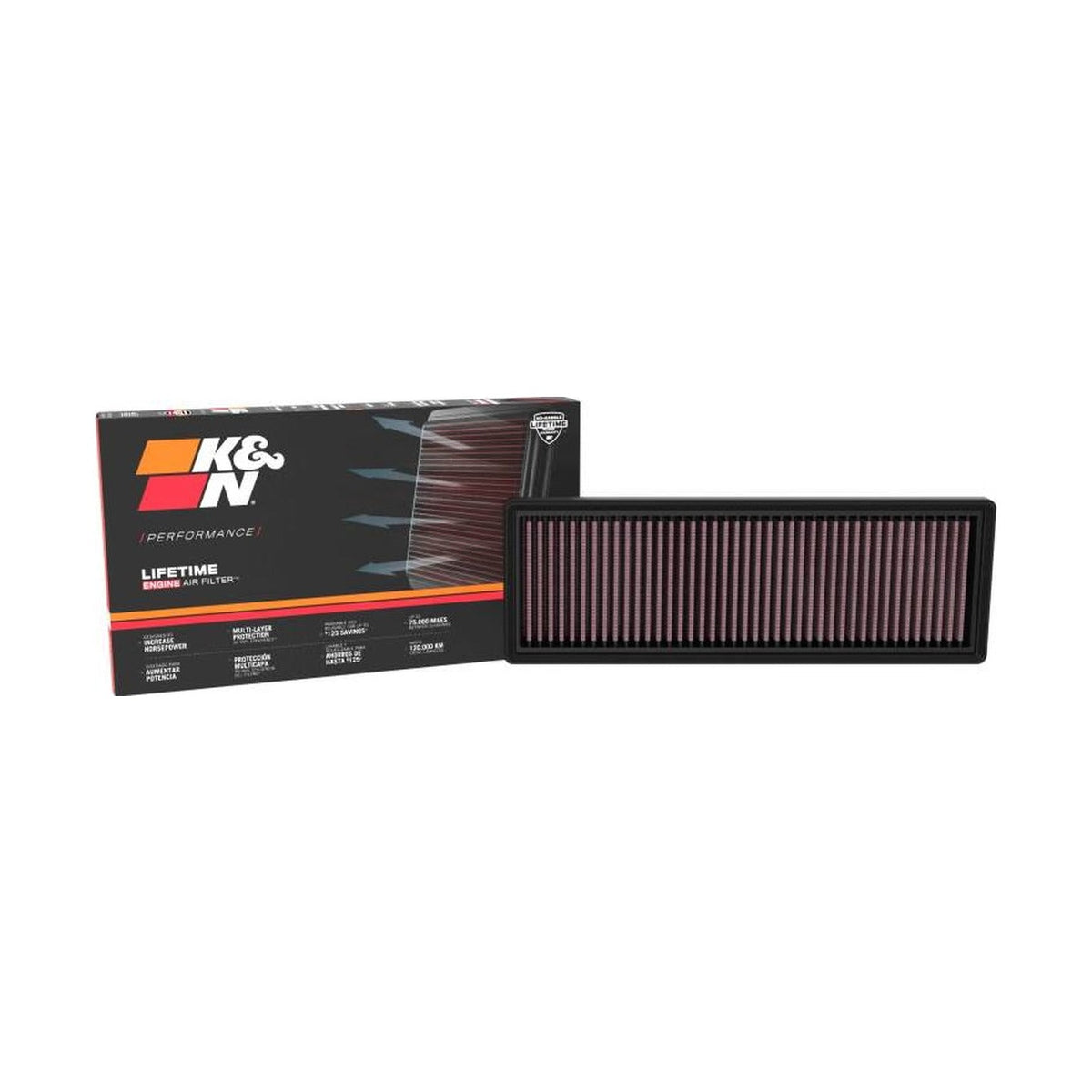 K&N Engineering K&N 2024 Ford Mustang 2.3L L4 Drop-In Air Filter