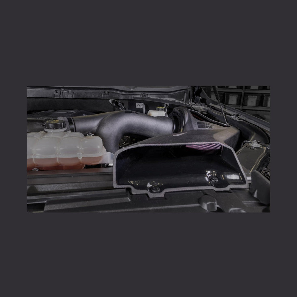 K&N Engineering K&N 21-24 Ford F150 (3.5L V6) NextGen Cold Air Intake, installed