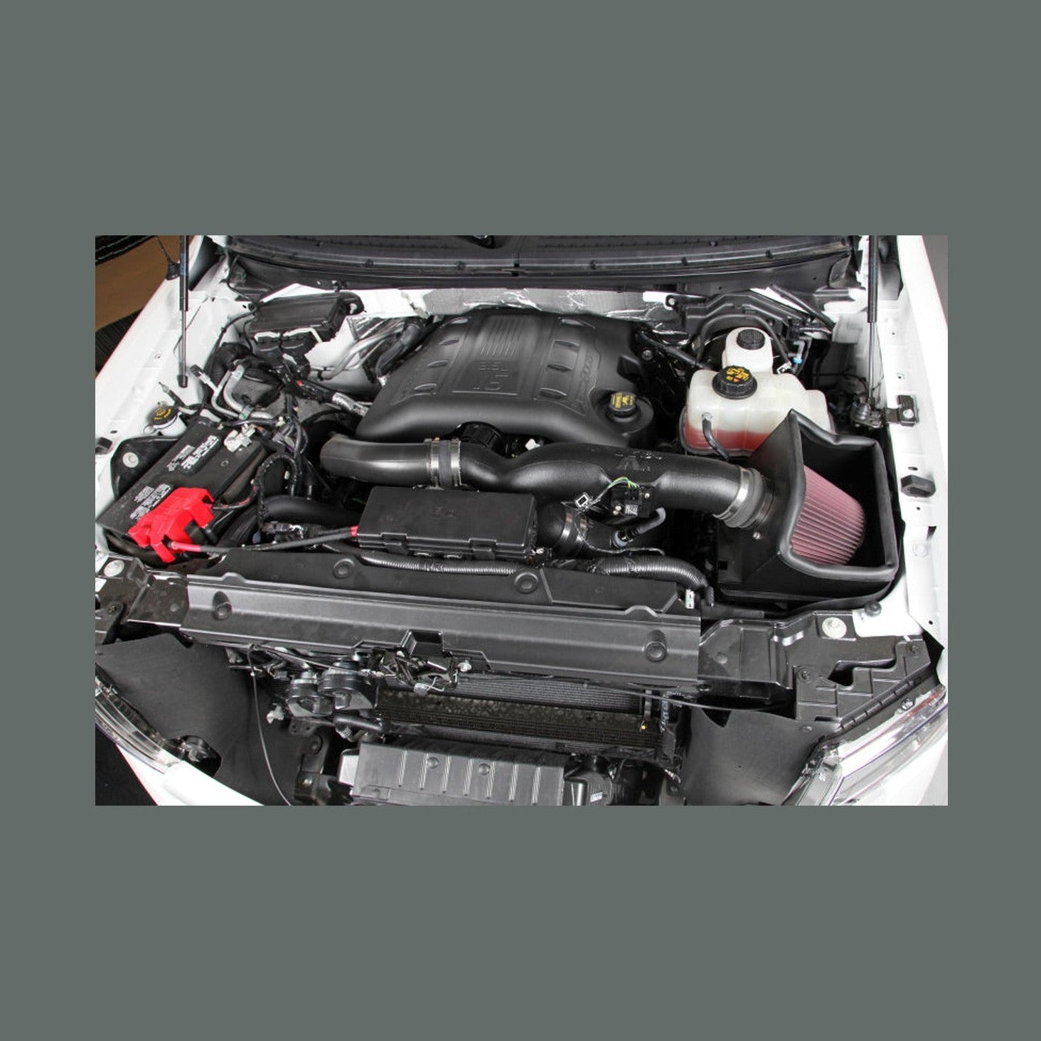 K&N Engineering K&N 11-14 Ford F-150 3.5L V6 Performance Intake Kit, installed