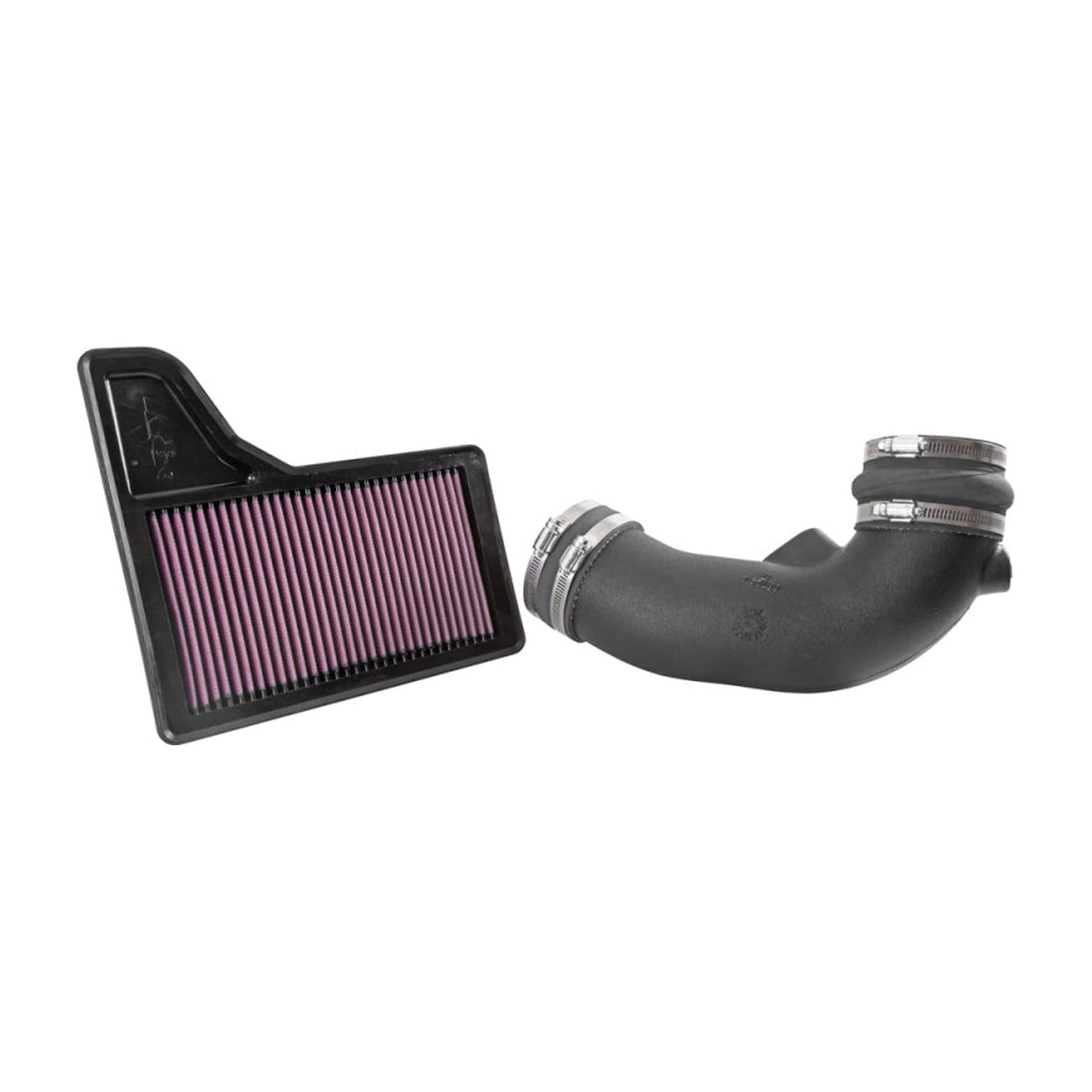 K&N Engineering K&N 2015 Ford Mustang V8-5.0L Performance Air Intake System, installed