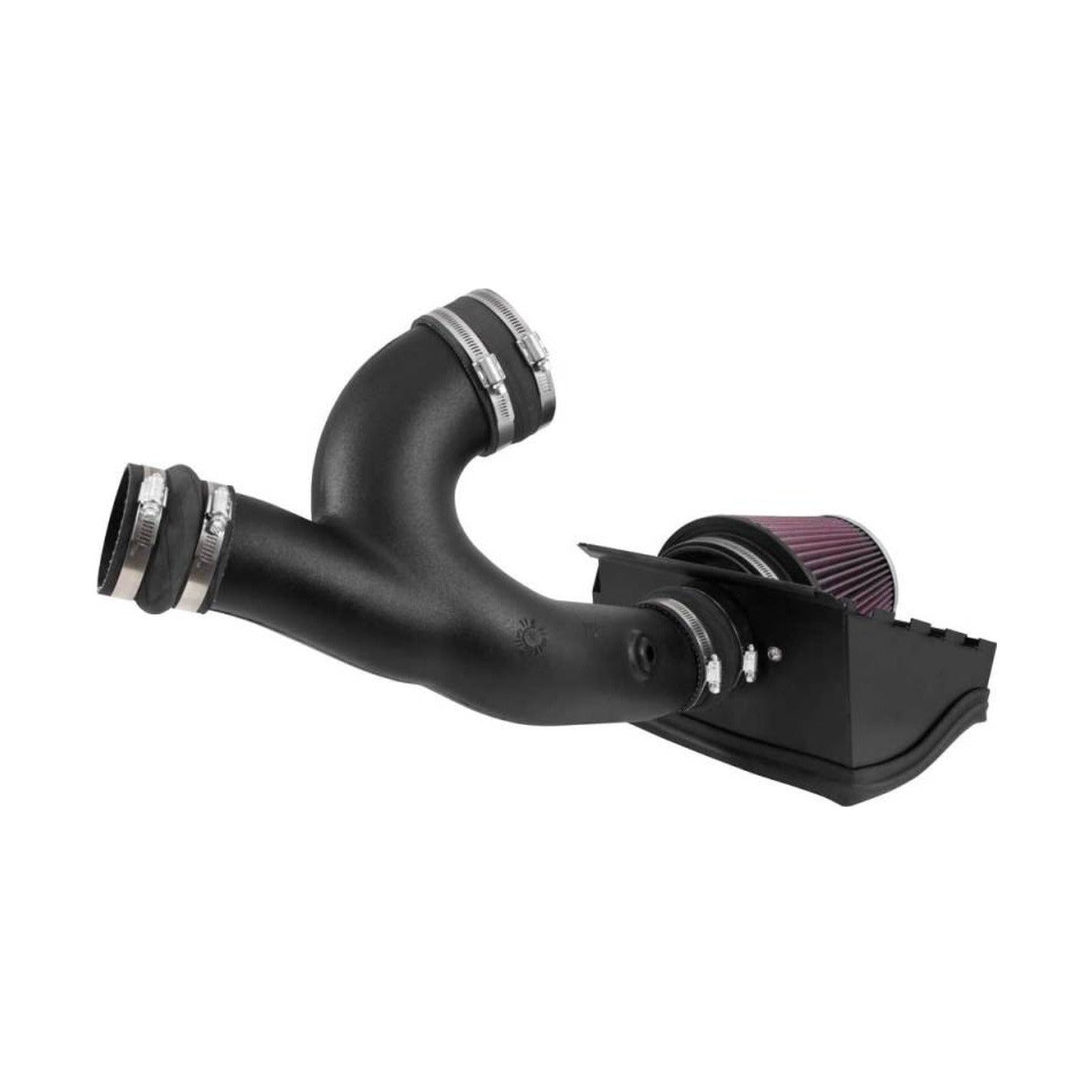K&N Engineering K&N 2015 FORD F150 2.7L V6 Performance Intake Kit, installed