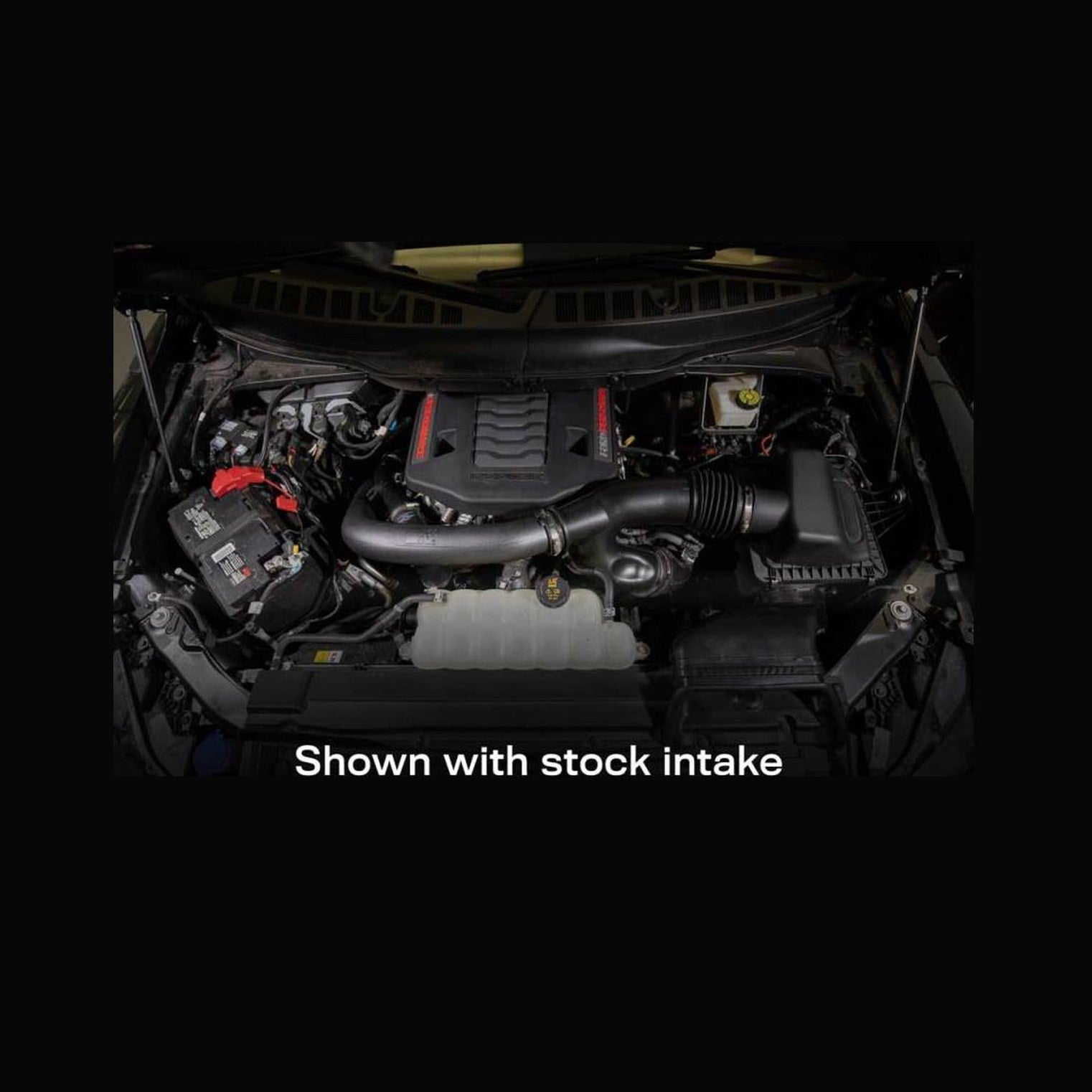 K&N Engineering K&N 21-22 Ford F-150 V6-3.5L Inlet Pipe, installed