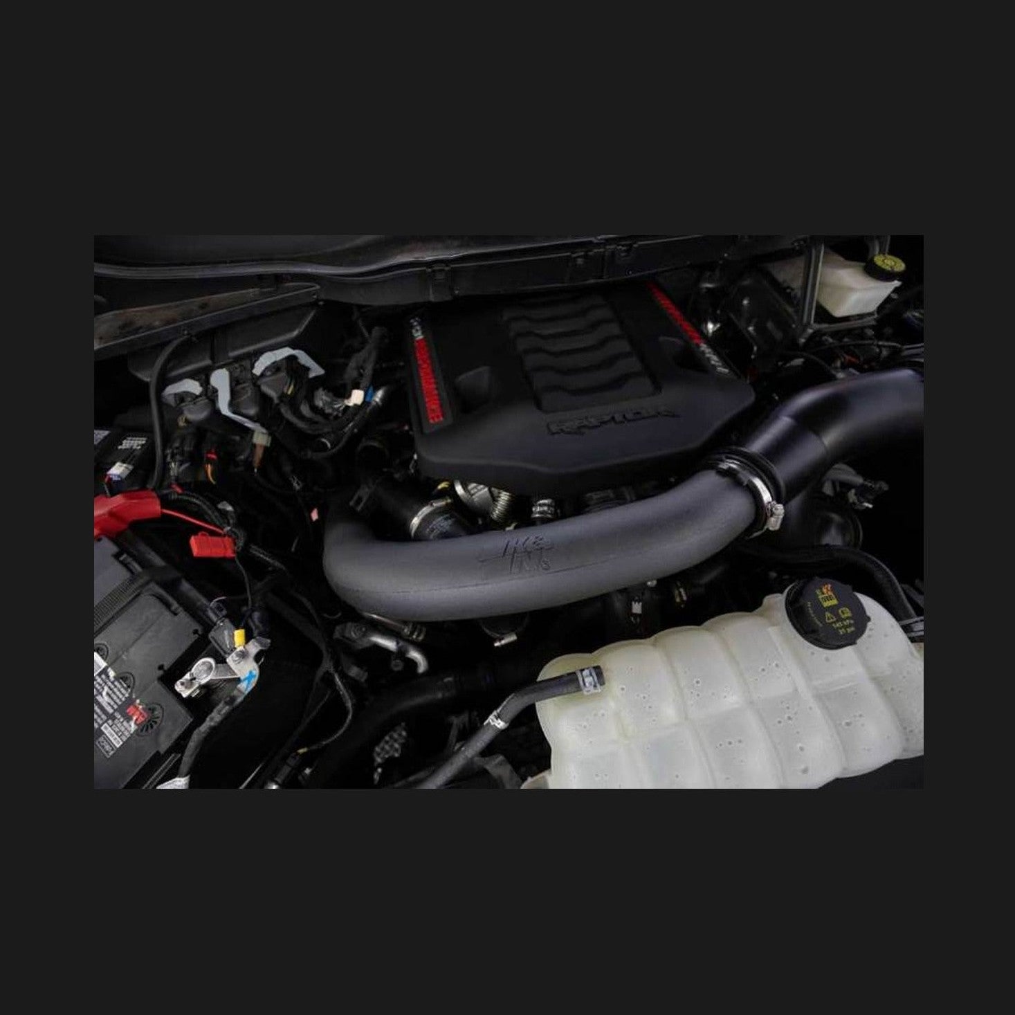 K&N Engineering K&N 21-22 Ford F-150 V6-3.5L Inlet Pipe, installed