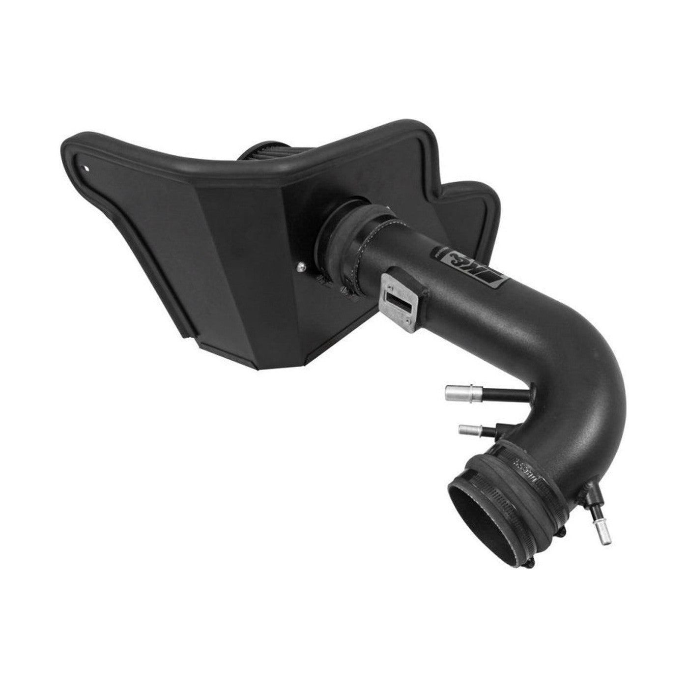 K&N Engineering K&N 2015 Ford Mustang GT 5.0L V8 Black Performance Intake Kit, installed