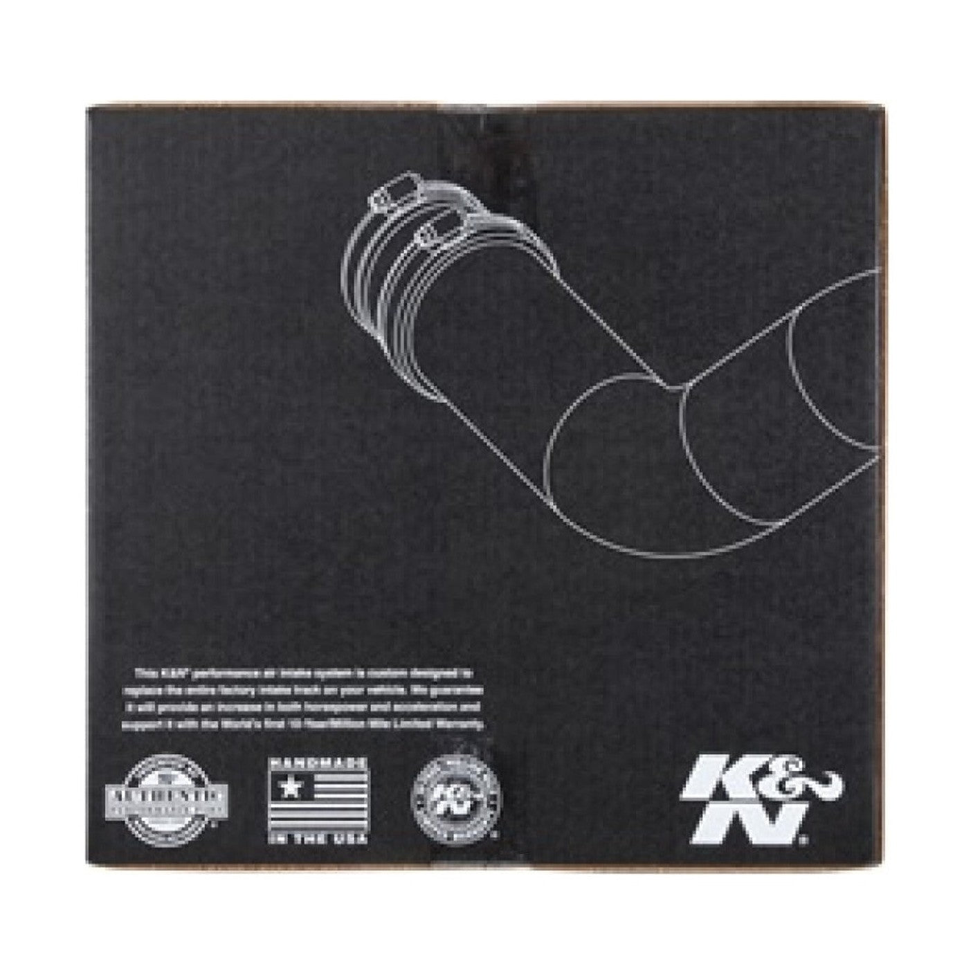 K&N Engineering K&N 2015 Ford Mustang GT 5.0L V8 Black Performance Intake Kit