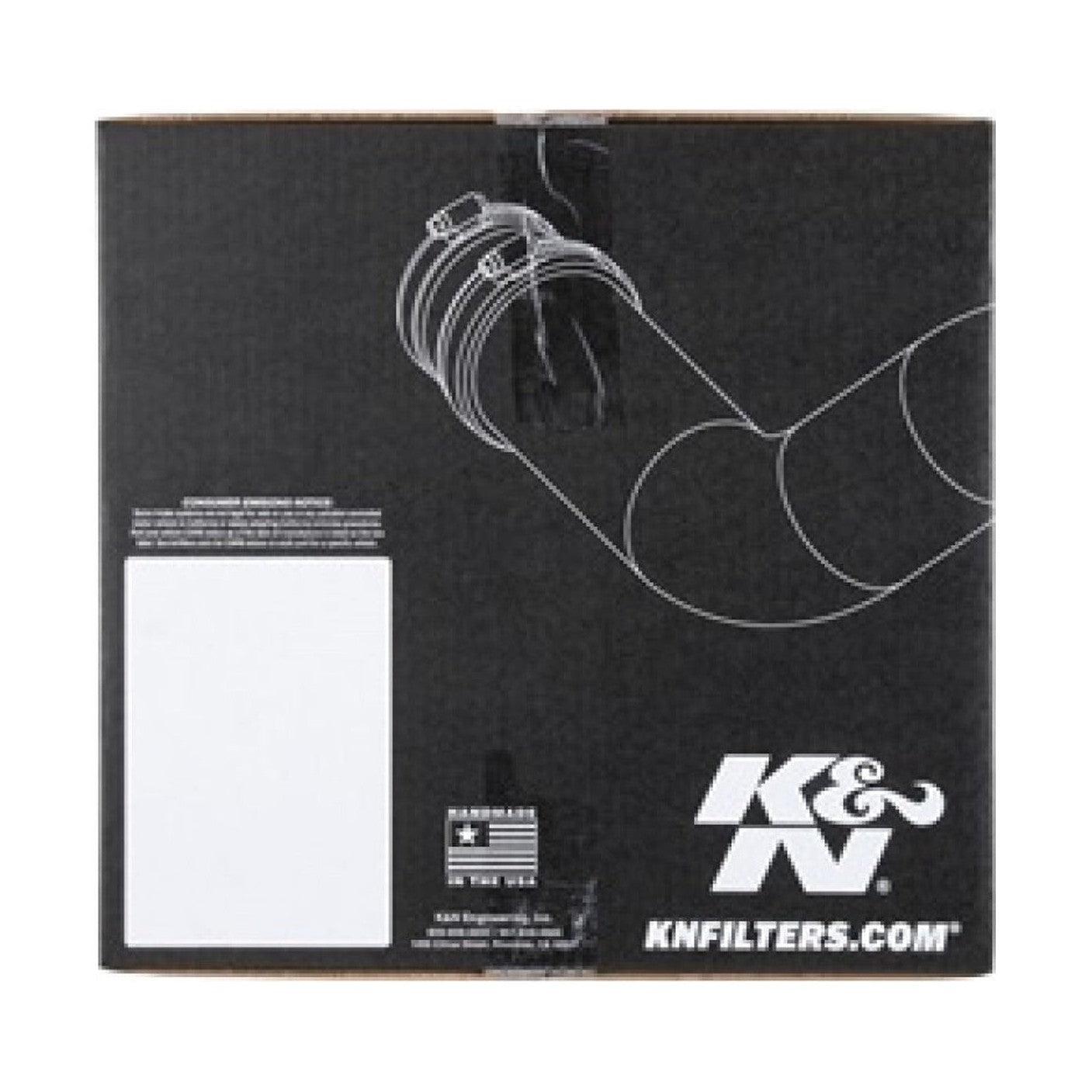 K&N Engineering K&N 2015 Ford Mustang GT 5.0L V8 Black Performance Intake Kit