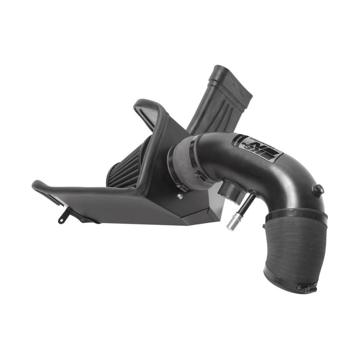 K&N Engineering K&N 2018 Ford Mustang GT V8 5.0L F/I Performance Intake Kit, installed