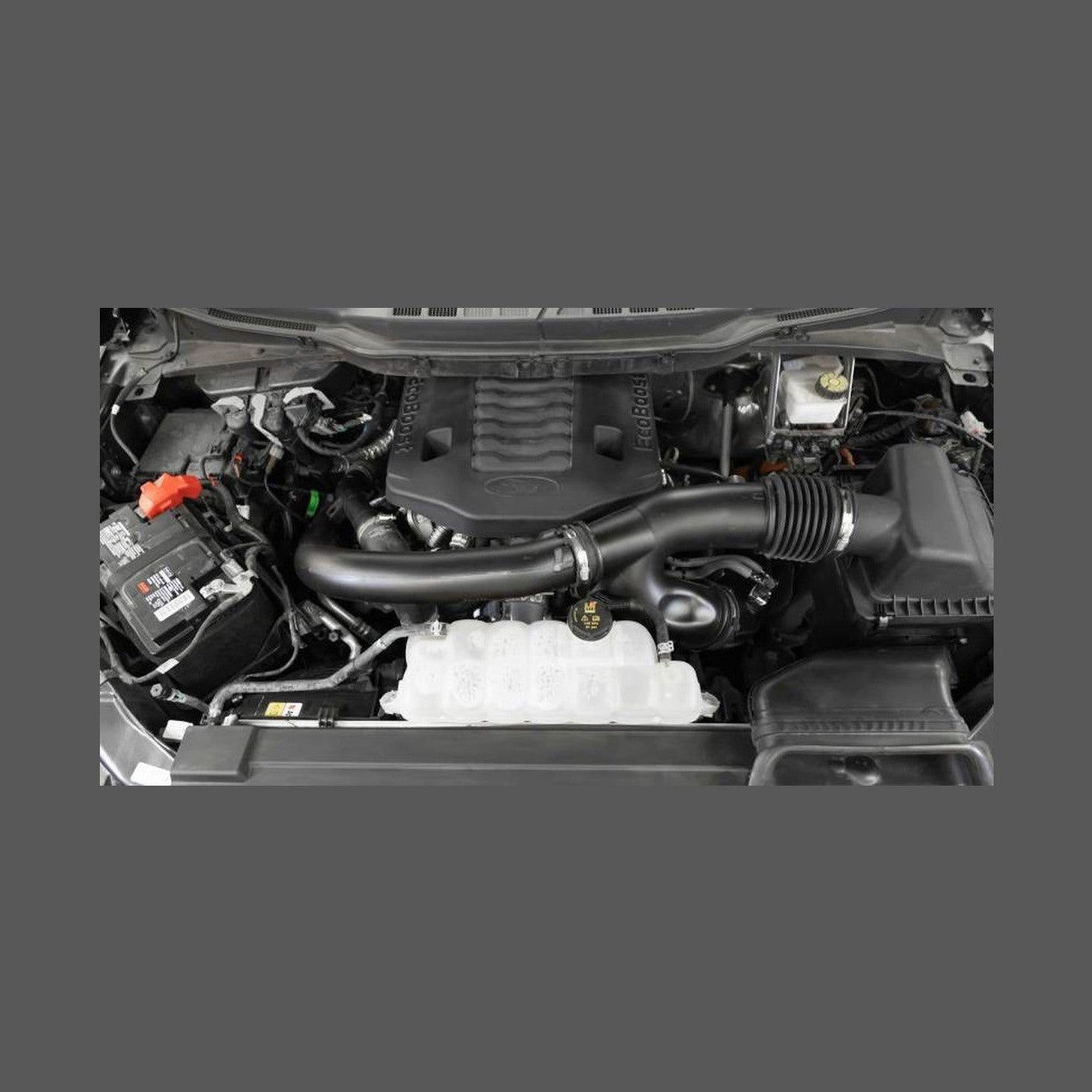 K&N Engineering K&N 15-22 Ford F-150/Raptor V6-3.5L F/I Charge Pipe, installed