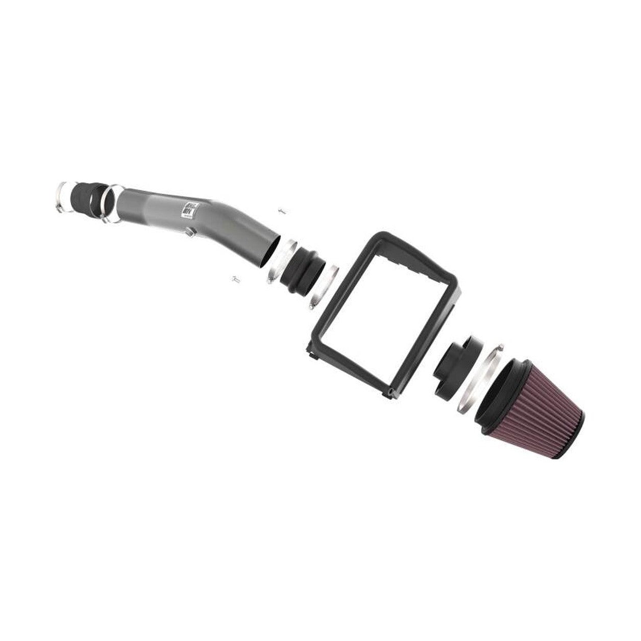 K&N Engineering K&N 18-24 Ford F150 3.3L V6 Performance Air Intake System w/ Red Air Filter
