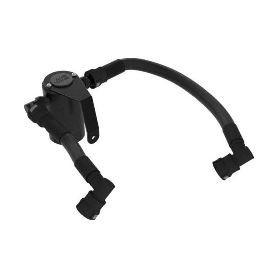 K&N Engineering K&N 18-23 Ford Mustang GT 5.0L V8 (Gas) Catch Can Oil Separator, installed