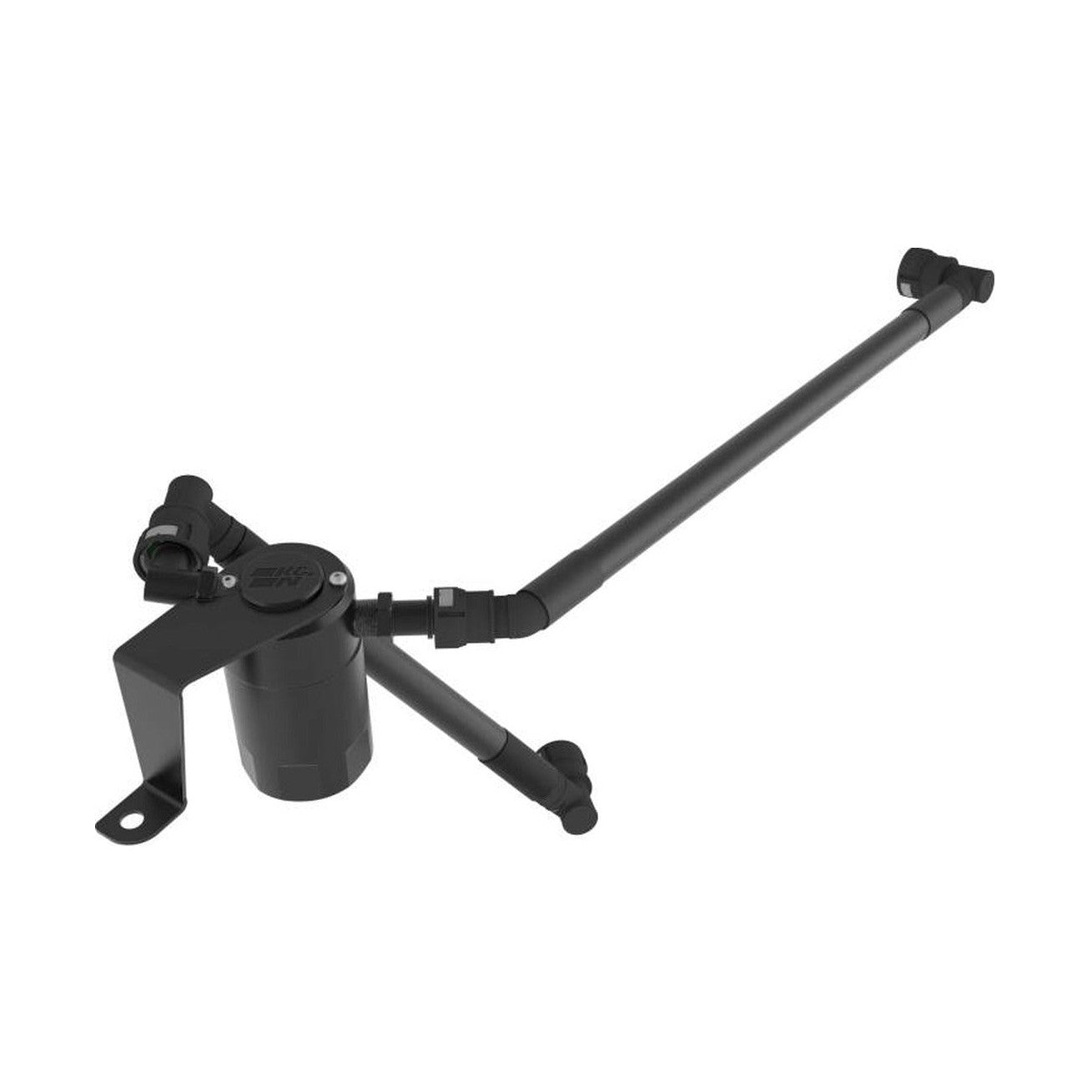 K&N Engineering K&N 2024 Ford Mustang Catch Can / Oil Separator, installed