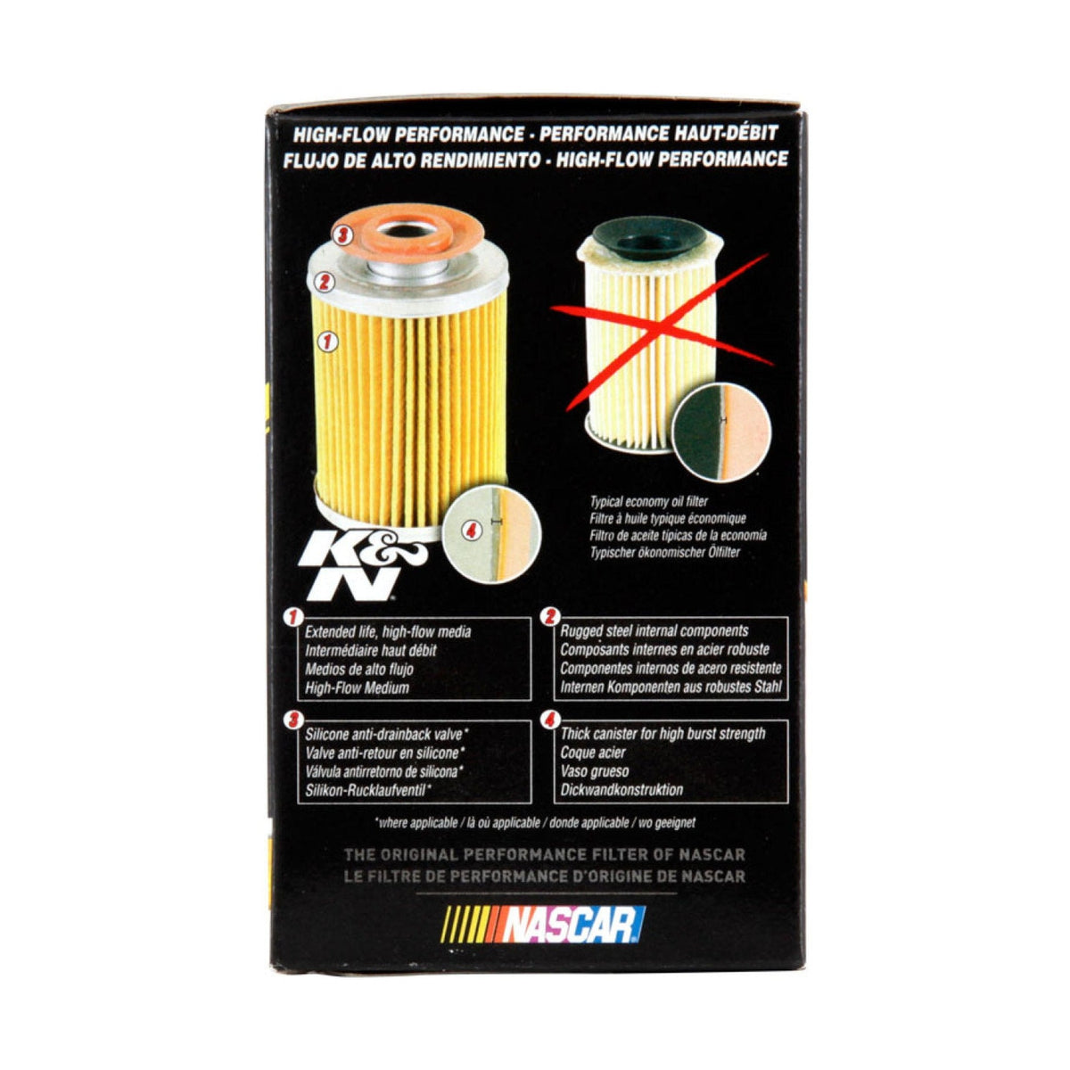 K&N Engineering K&N Oil Filter OIL FILTER; AUTOMOTIVE