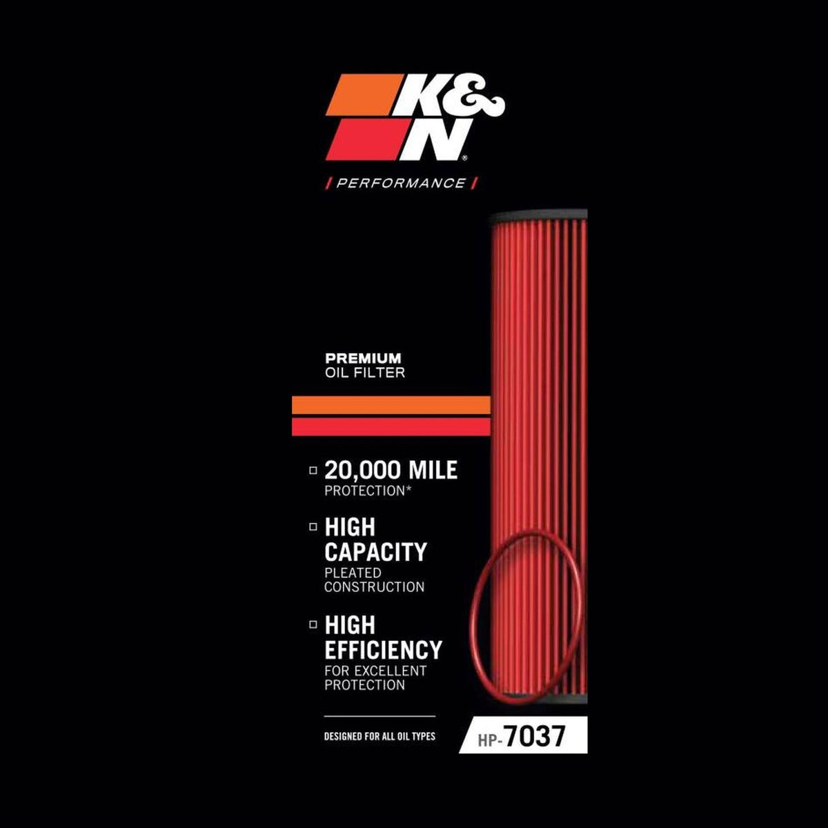K&N Engineering K&N Ford / Lincoln 1.938in OD x 5.5in H Oil Filter