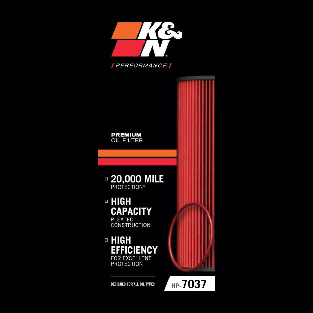 K&N Engineering K&N Ford / Lincoln 1.938in OD x 5.5in H Oil Filter