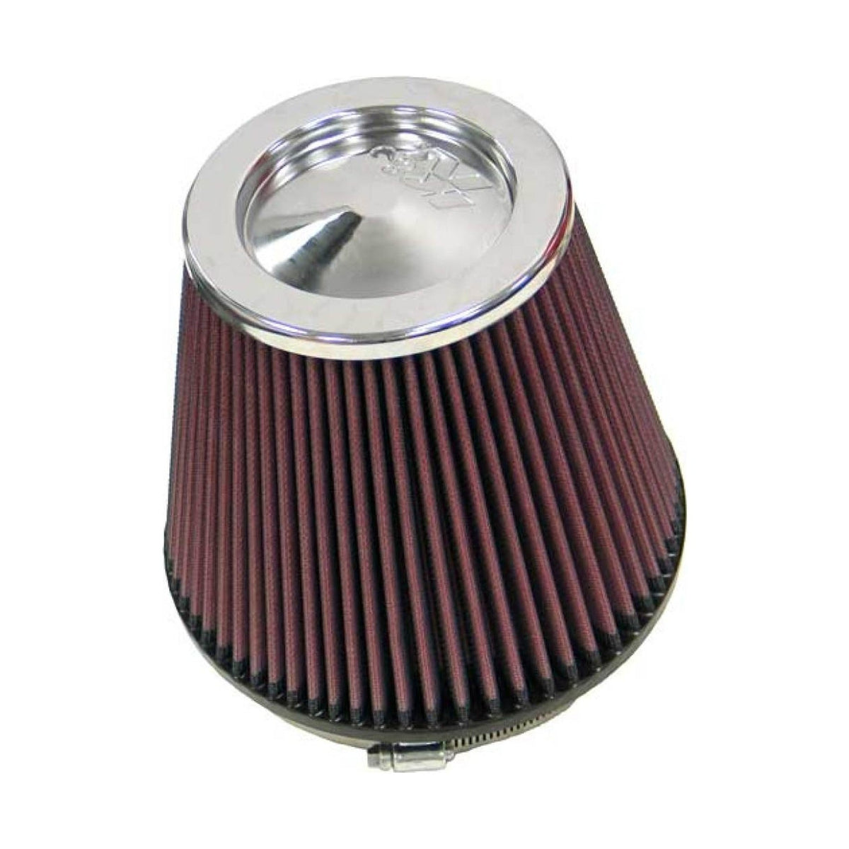 K&N Engineering K&N Round Tapered Universal Air Filter 6in Flange ID x 7.5in Base OD x 5in Top OD x 6.5in Height