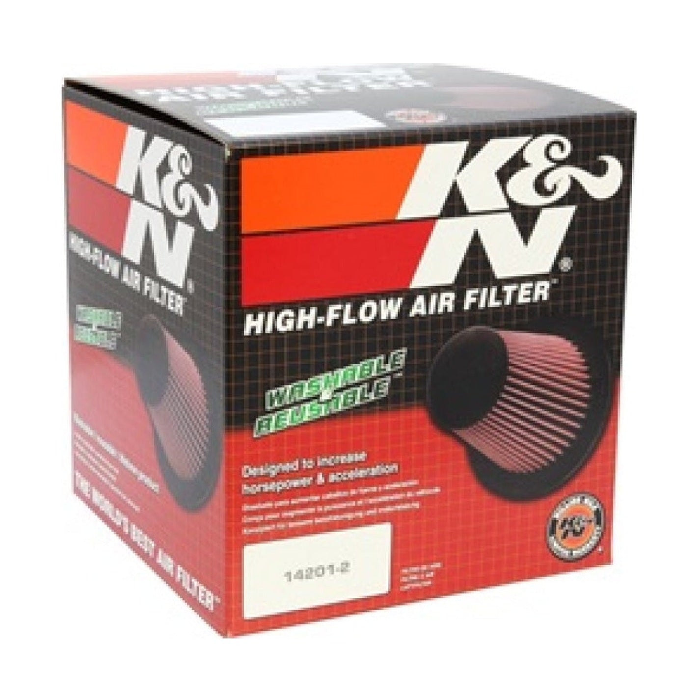 K&N Engineering K&N Universal Tapered Filter 6in Flange ID x 7.5in Base OD x 5in Top OD x 5in Height