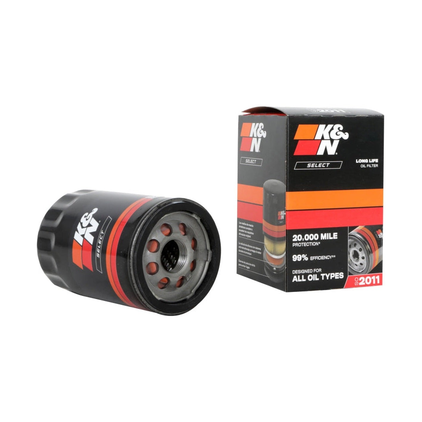 K&N Engineering K&N 2011+ Buick Enclave 3.6L V6 / 2014+ Chevrolet Silverado 1500 5.3L V8 Spin-On Oil Filter
