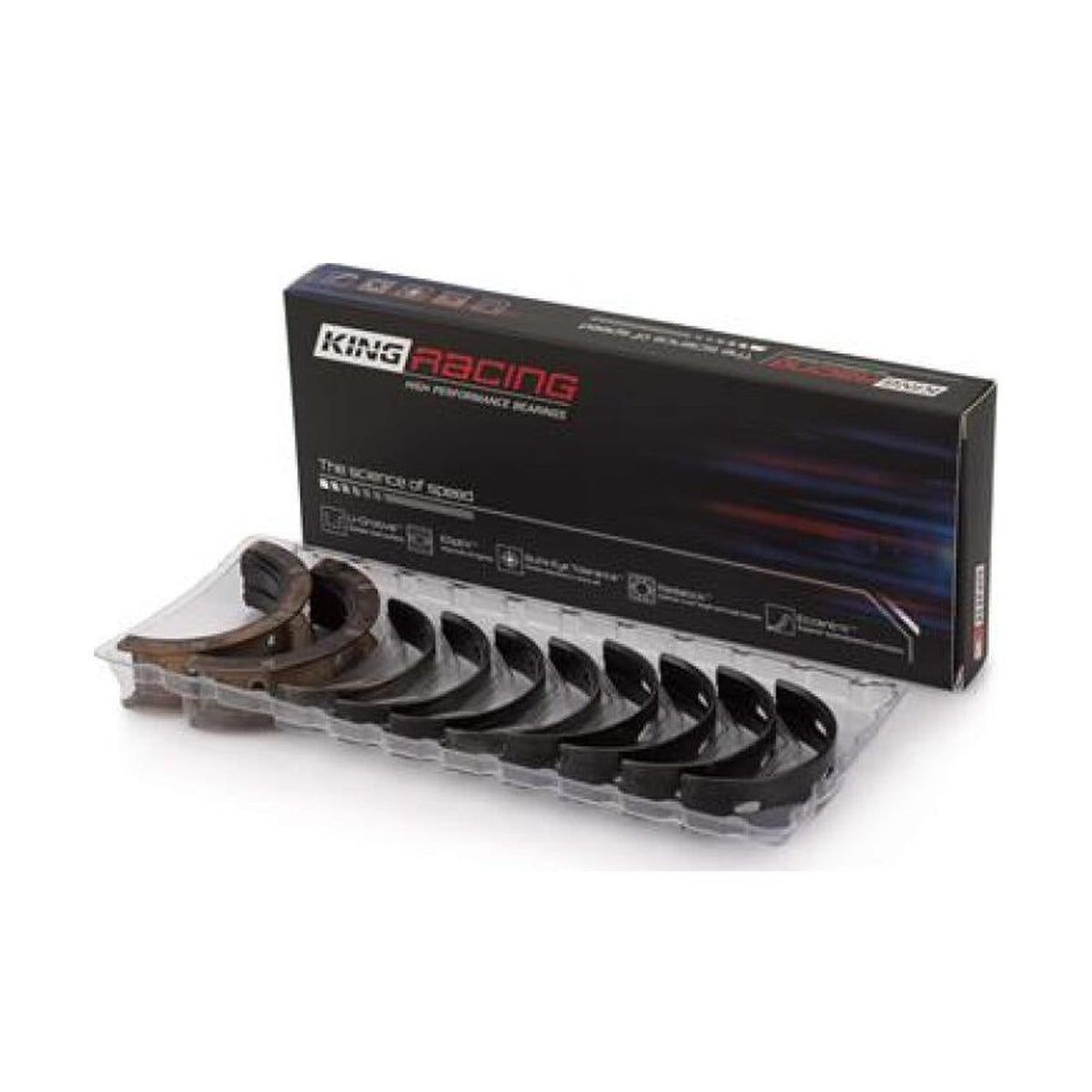 King Engine Bearings King Engine Bearings Ford 4.6L/5.4L V8 SOHC Performance Coated Rod Bearing Set - Size STD