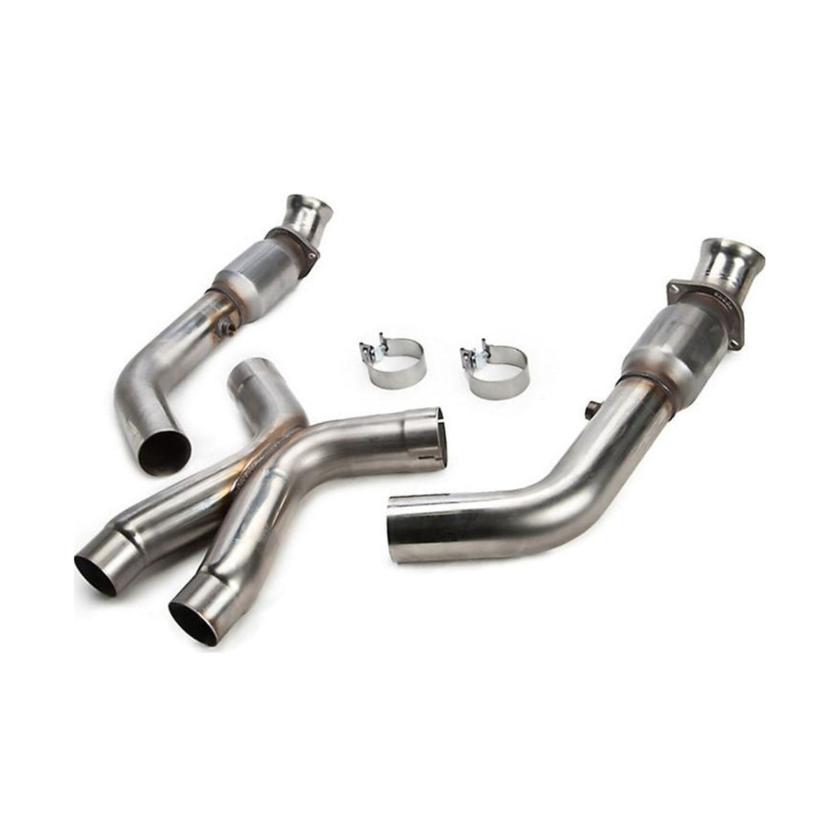Kooks Headers Kooks 11-14 Ford Mustang GT 5.0L 4V 3in x 2 3/4in OEM Cat X Pipe Kooks HDR Req