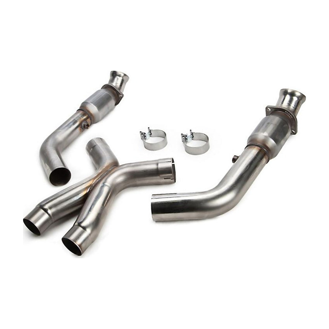 Kooks Headers Kooks 11-14 Ford Mustang GT 5.0L 4V 3in x 2 3/4in OEM Cat X Pipe Kooks HDR Req