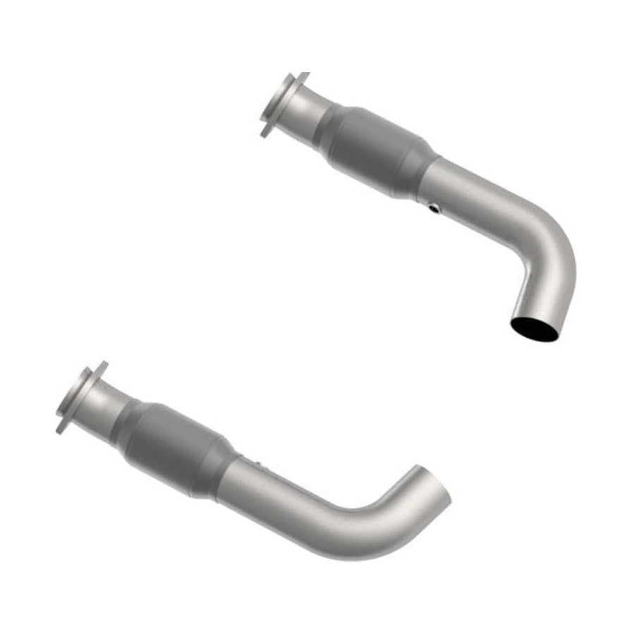 Kooks Headers Kooks 2015 Ford Mustang GT 3in GREEN Cat Dual Conn. Pipes that go to OEM Out. SS