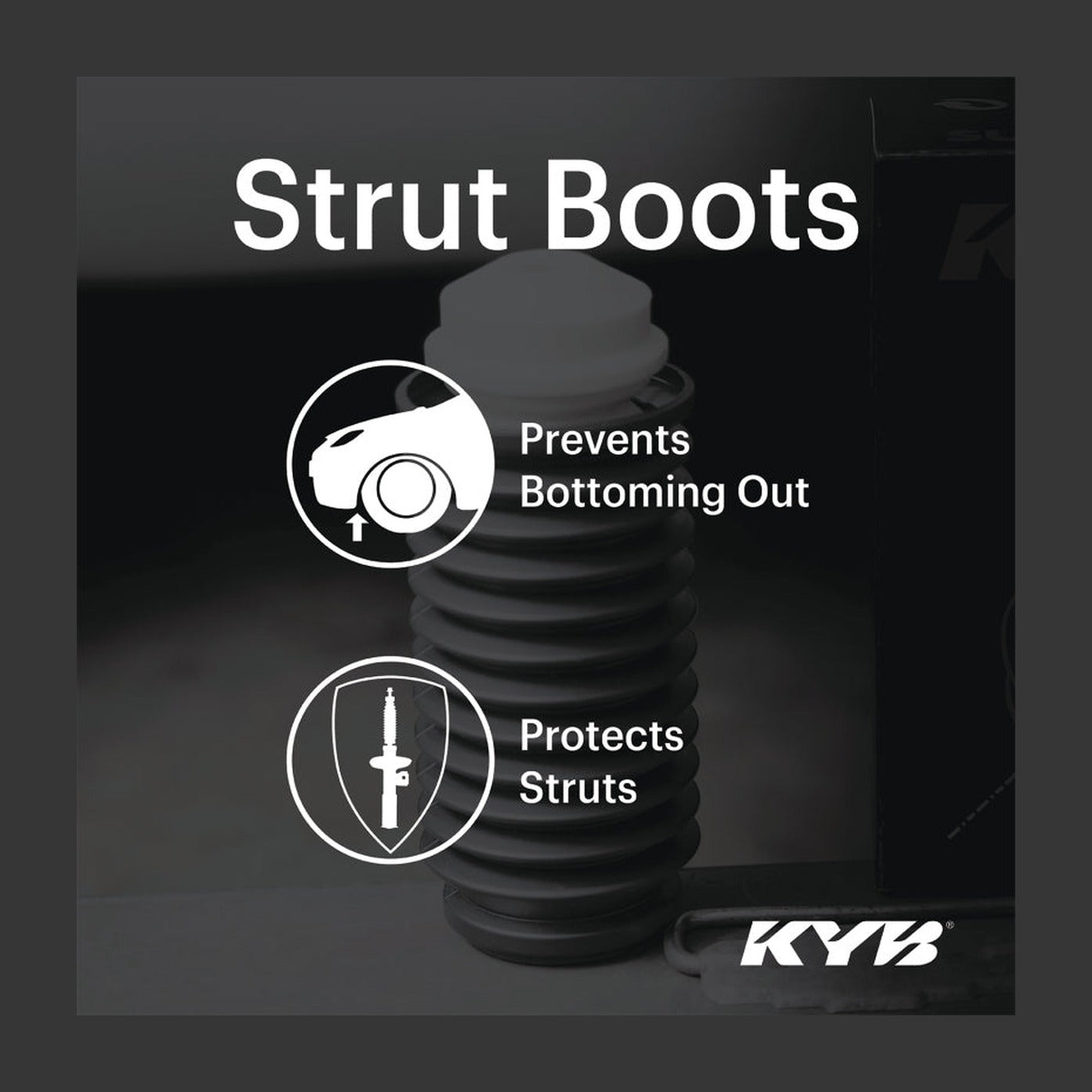 KYB KYB Shocks & Struts Strut Boots Front BMW Z Series 2006-08 CADILLAC Escalade 2008-09 CHEVROLET Avala