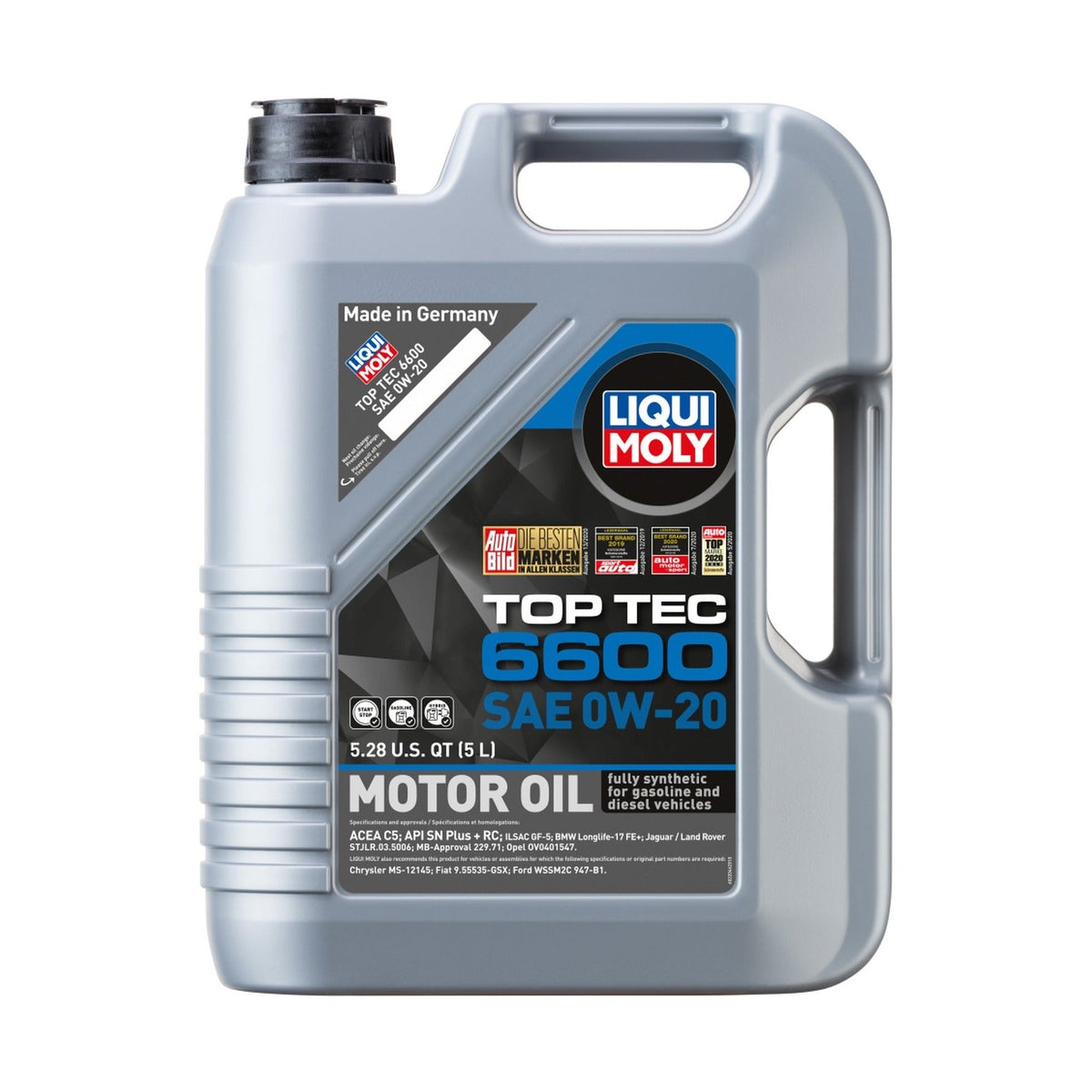 LIQUI MOLY LIQUI MOLY 5L Top Tec 6600 Motor Oil SAE 0W20