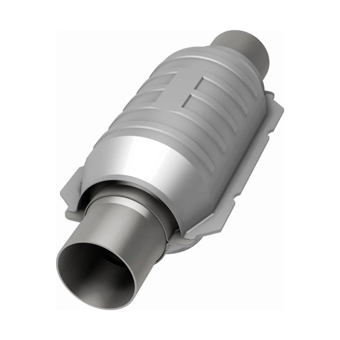 Magnaflow MagnaFlow Conv Univ 2.25in Inlet/Outlet Center/Center Round 9in Body L x 5.125in W x 13in Overall L