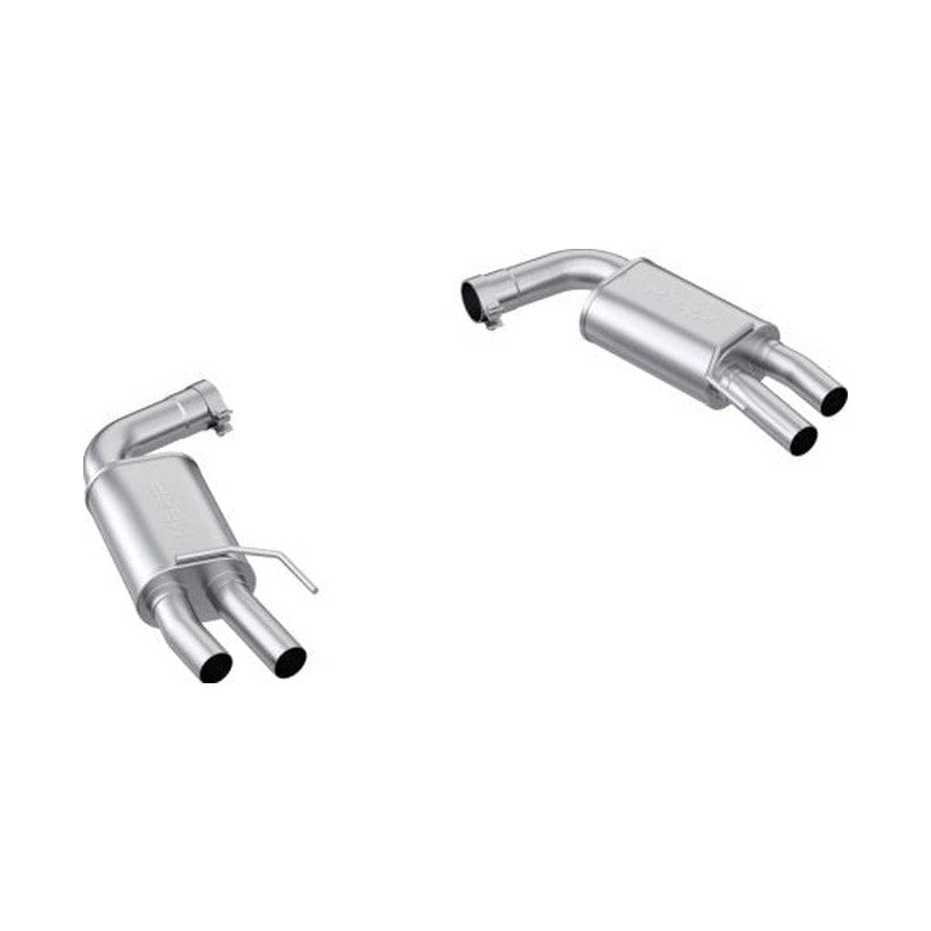 MBRP MBRP 18-24 Ford Mustang GT 3in. Aluminized Steel Race to Street Conversion Kit
