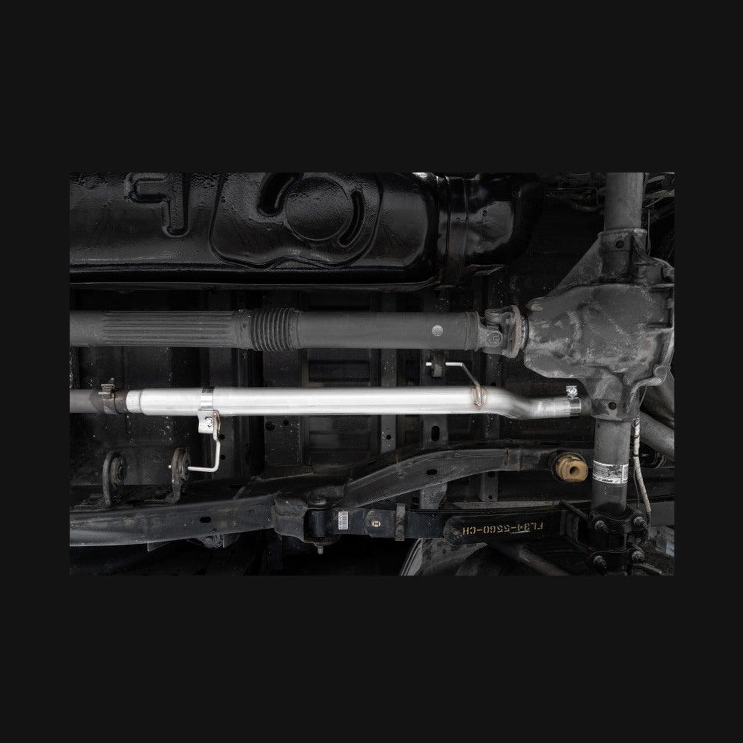 MBRP MBRP 3in Muffler Bypass Pipe, 15-20 Ford F-150 5.0L, T409, installed
