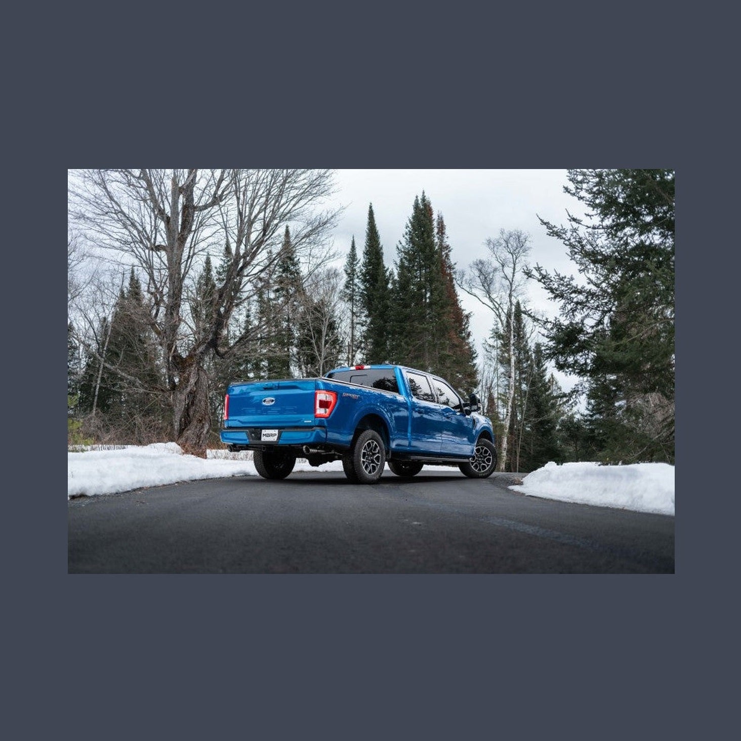 MBRP MBRP 2021+ F-150 2.7L/ 3.5L Ecoboost, 5.0L 3in Cat Back 2.5in Dual Split Rear, installed