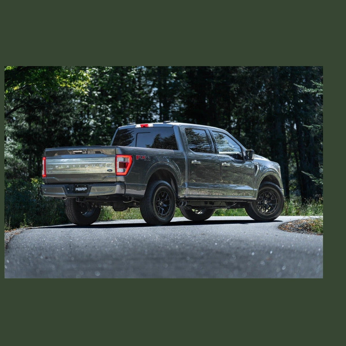 MBRP MBRP 2021 Ford F-150 2.7L EcoBoost / 3.5L EcoBoost / 5.0L 3in Cat Back Single Side Exit T304, installed