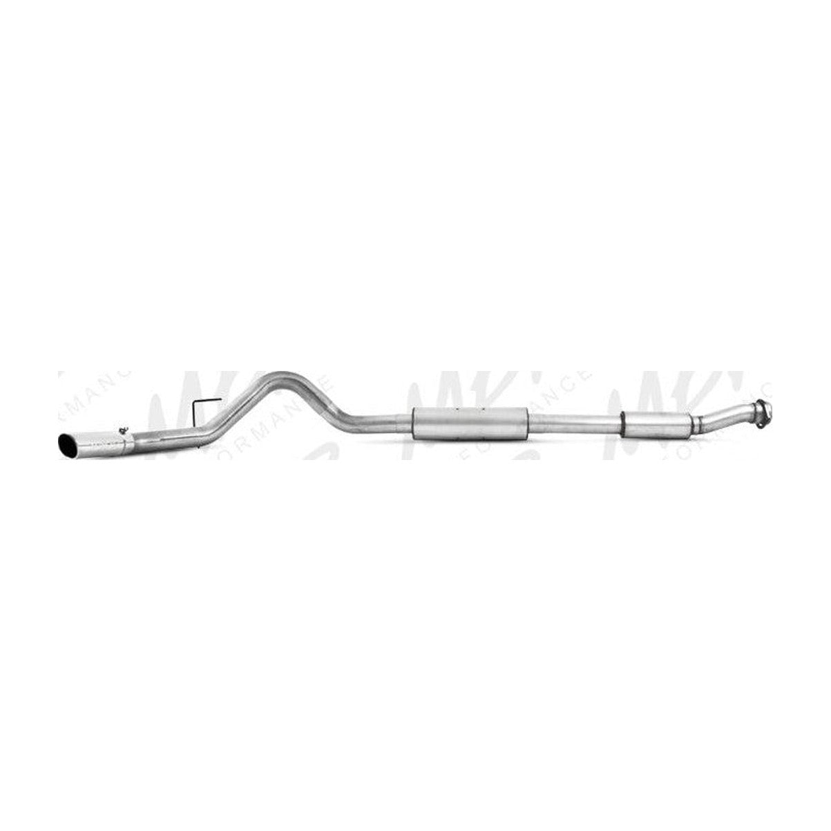 MBRP MBRP 11-13 Ford F150 SVT Raptor 6.2L EC-SB/CC-SB 3.5in Cat Back Single Exit Alum Exhaust System