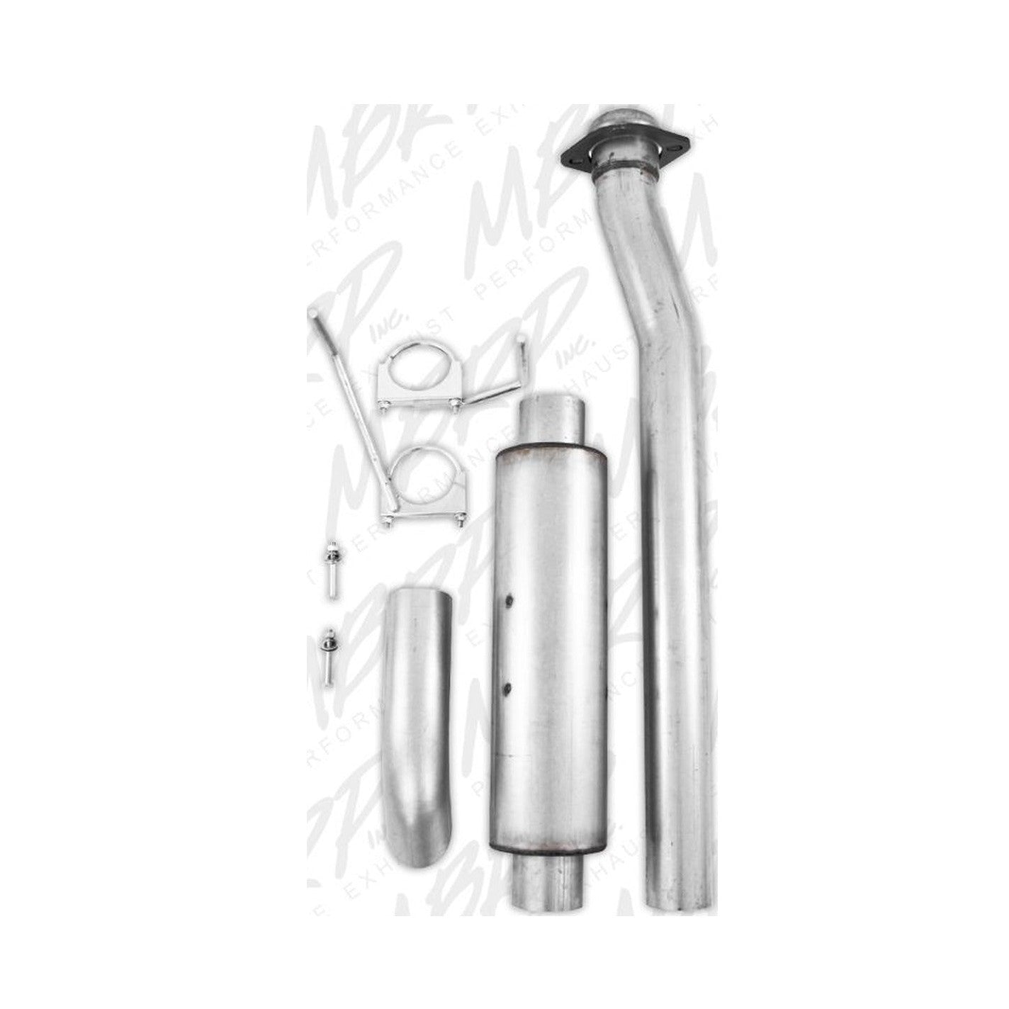 MBRP MBRP 11-12 Ford F-150 SVT Raptor 6.2L EC-SB/CC-SB 3.5in Cat Back Single Turn Down Alum Exhaust