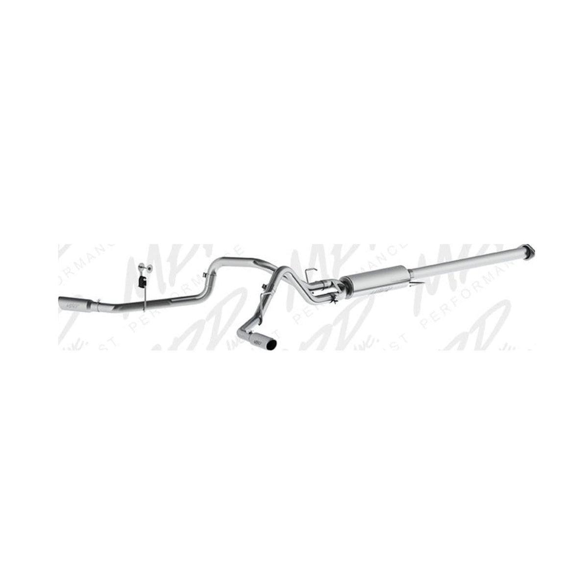MBRP MBRP 2015 Ford F-150 2.7L / 3.5L EcoBoost 2.5in Cat Back Dual Side Split Alum Exhaust System