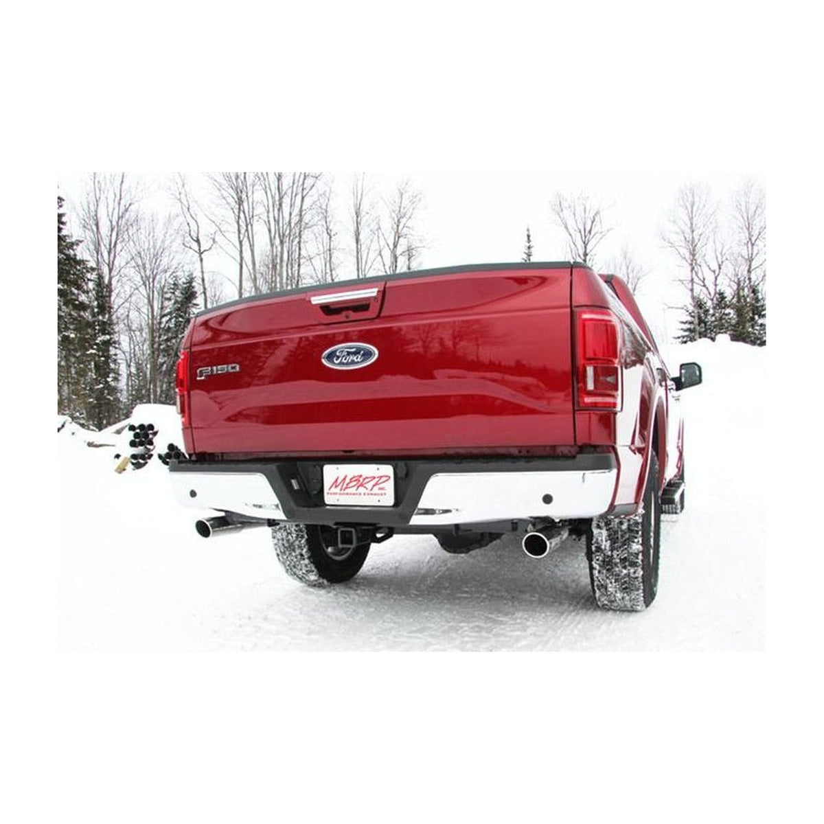 MBRP MBRP 2015 Ford F-150 5.0L 3in Cat Back Dual Split Rear Exit T409 Exhaust System