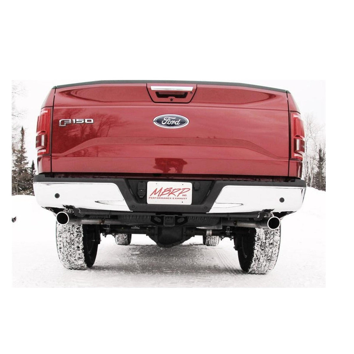 MBRP MBRP 2015 Ford F-150 5.0L 3in Cat Back Dual Split Rear Exit T409 Exhaust System