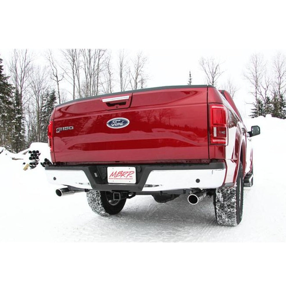 MBRP MBRP 2015 Ford F-150 5.0L 3in Cat Back Dual Split Rear Exit AL Exhaust System