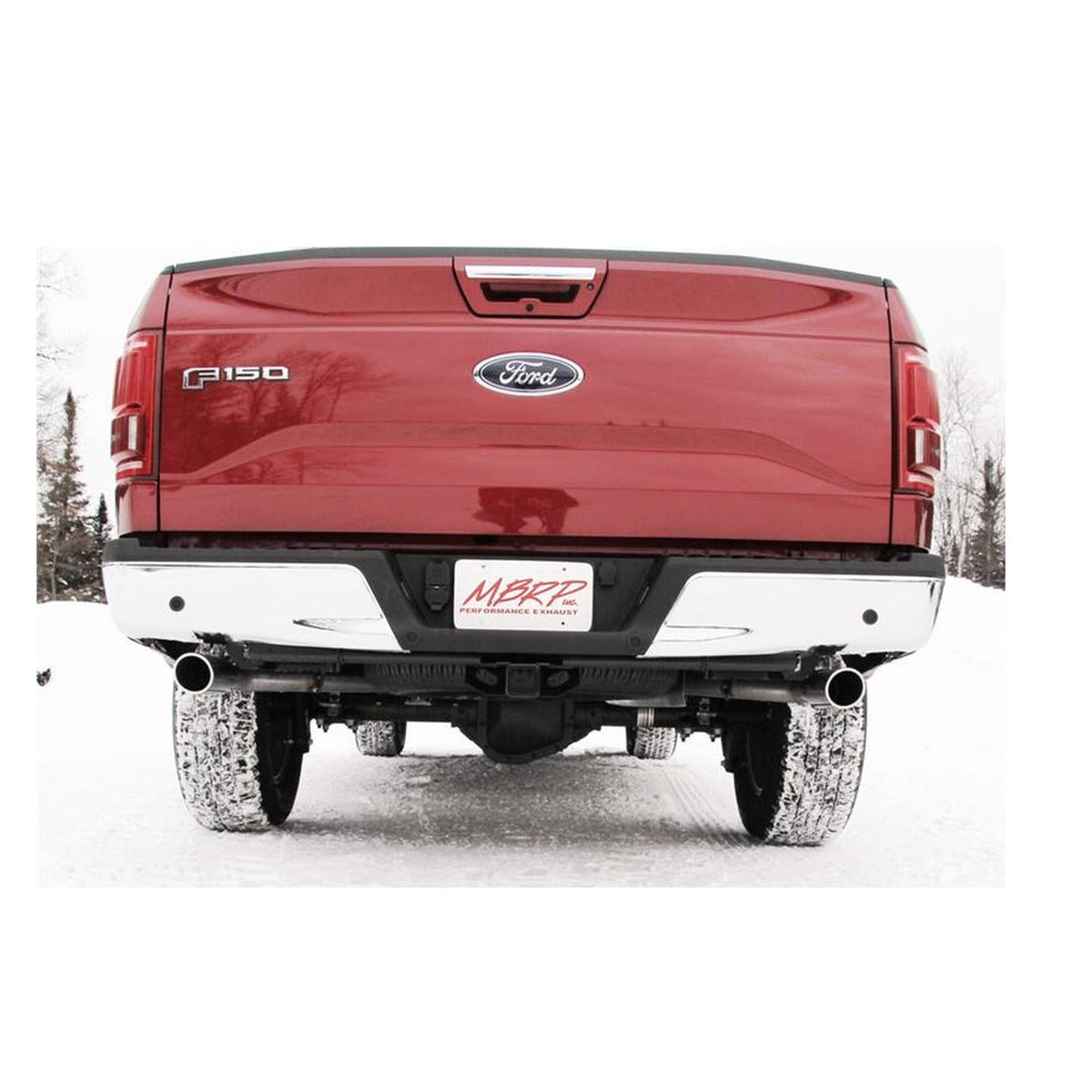 MBRP MBRP 2015 Ford F-150 5.0L 3in Cat Back Dual Split Rear Exit AL Exhaust System