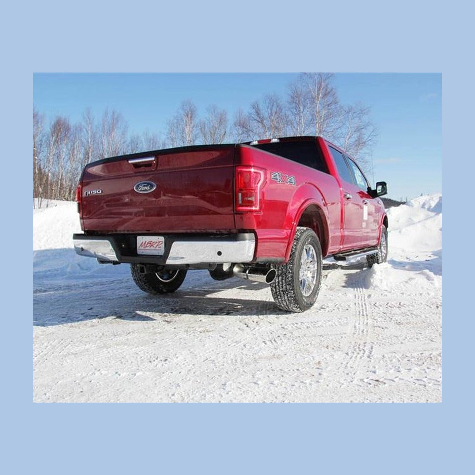 MBRP MBRP 2015 Ford F-150 2.7L / 3.5L EcoBoost 4in Cat Back Single Side T304 Exhaust System