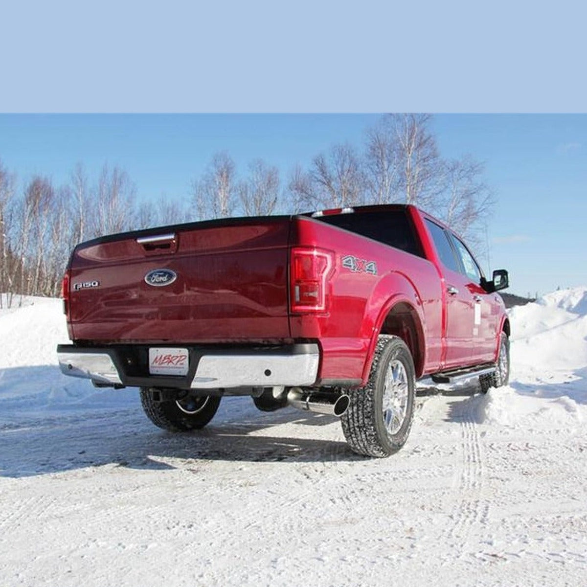 MBRP MBRP 2015 Ford F-150 2.7L / 3.5L EcoBoost 4in Cat Back Single Side T409 Exhaust System