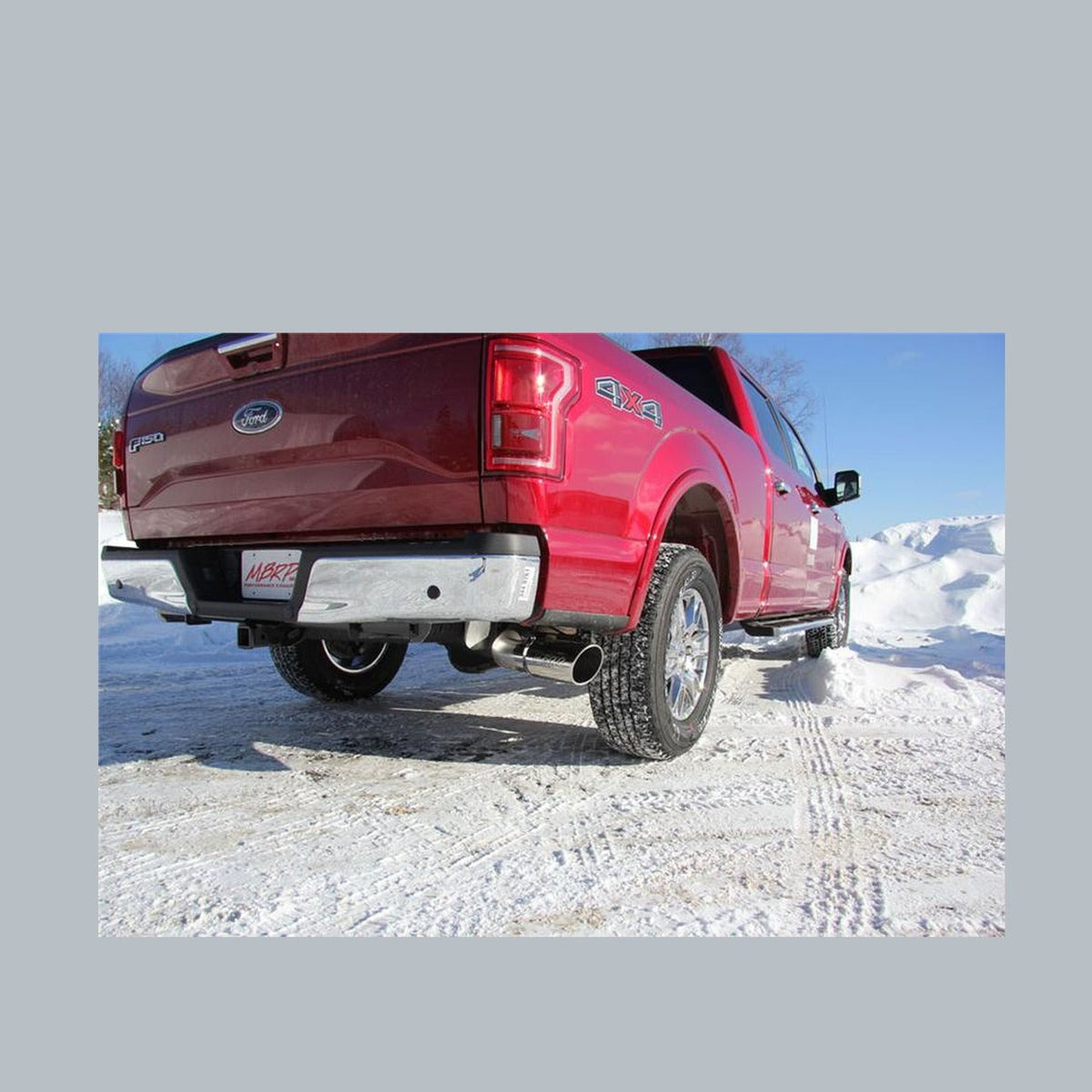 MBRP MBRP 2015 Ford F-150 2.7L / 3.5L EcoBoost 4in Cat Back Single Side Alum Exhaust System