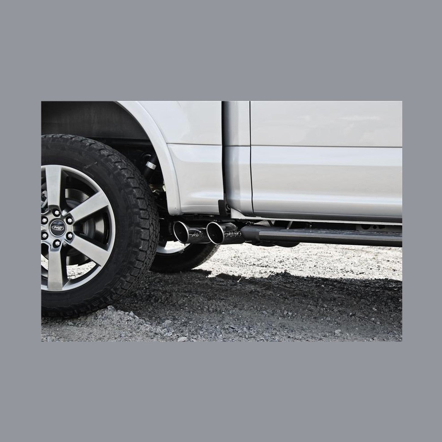 MBRP MBRP 15-16 Ford F-150 2.7L/3.5L/5.0L 3in Cat Back Single Side Pre-Axle Dual Exit ALU