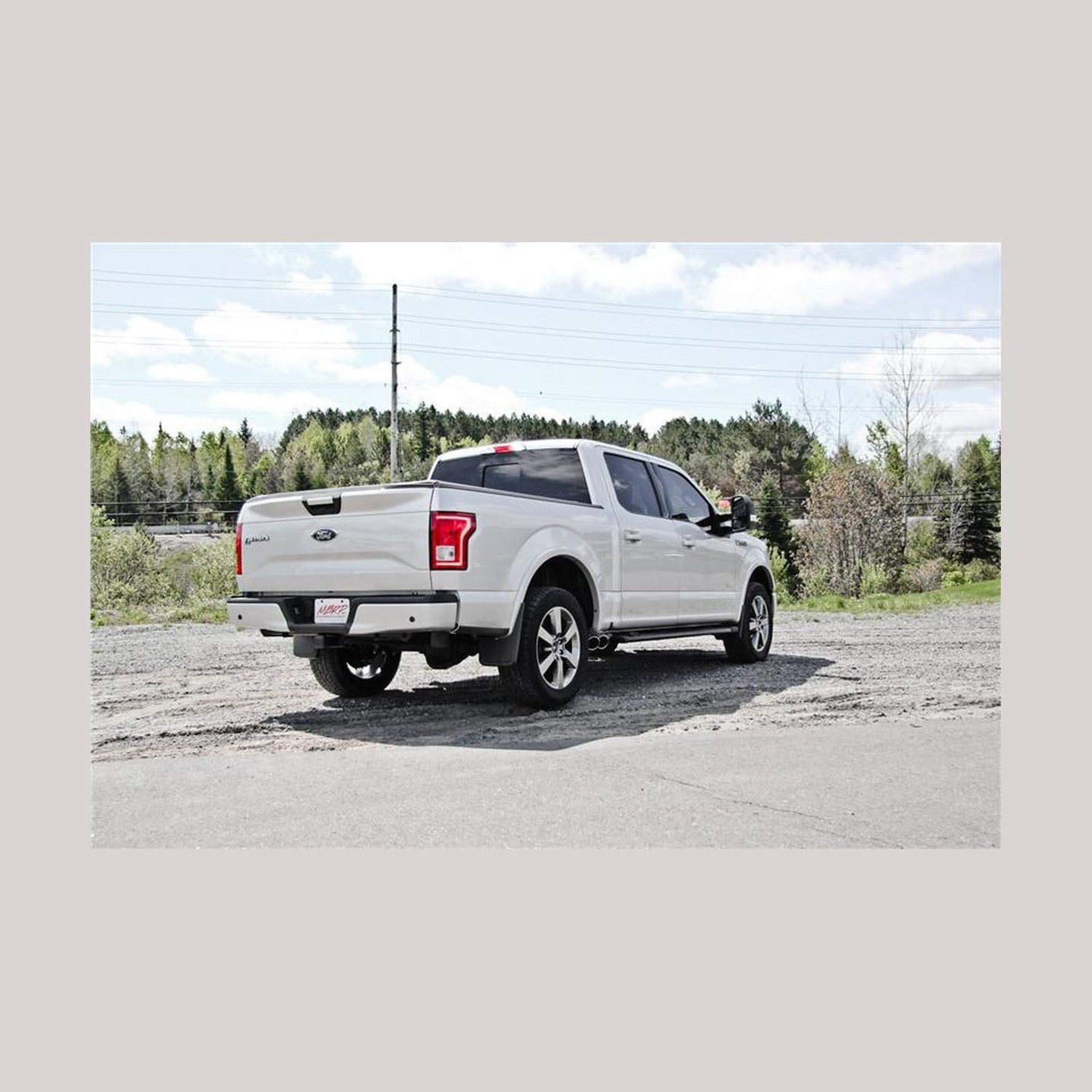 MBRP MBRP 15-16 Ford F-150 2.7L/3.5L/5.0L 3in Cat Back Single Side Pre-Axle Dual Exit ALU
