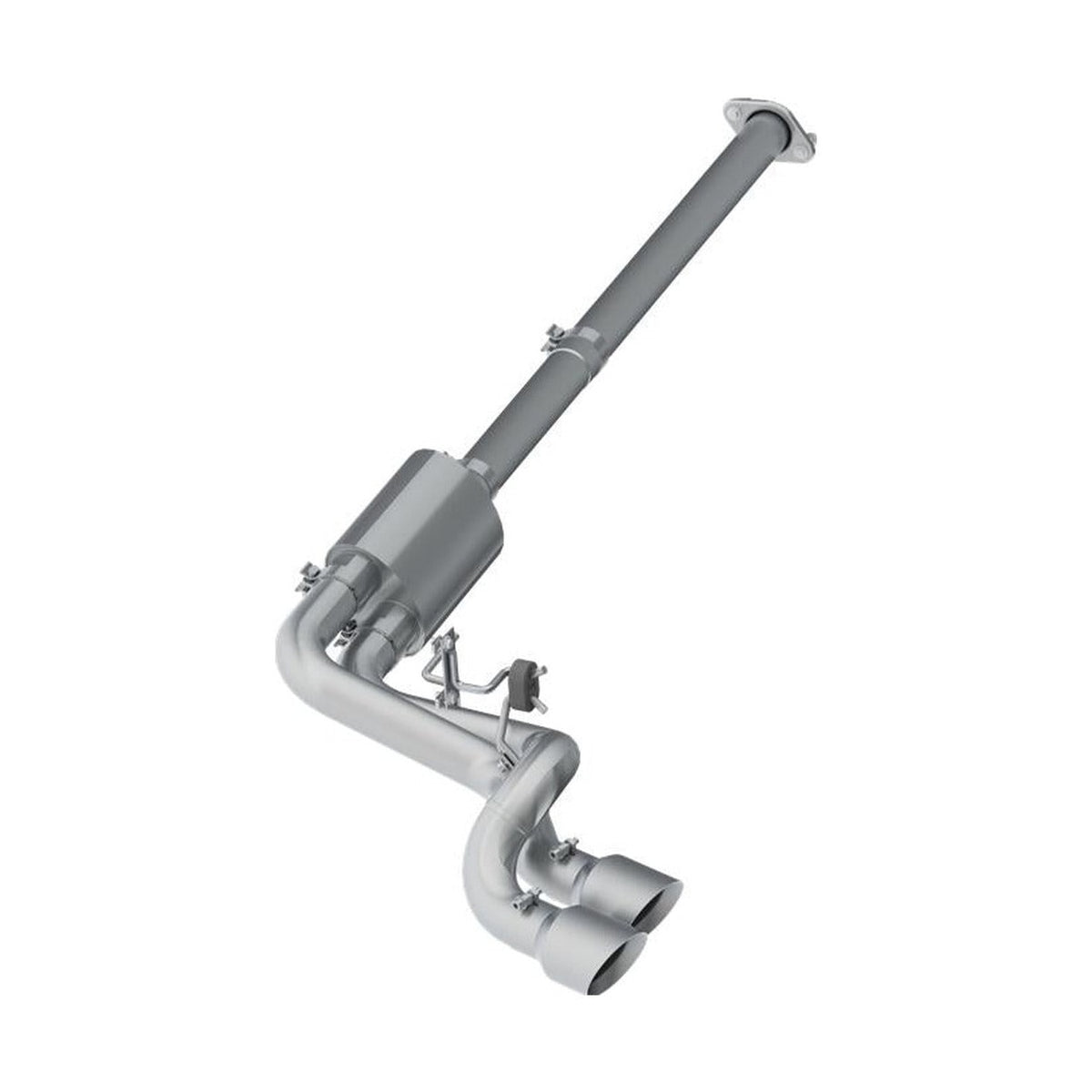 MBRP MBRP 09-14 Ford F150 Pre-Axle 4.5in OD Tips Dual Outlet T409 3in Cat Back Exhaust