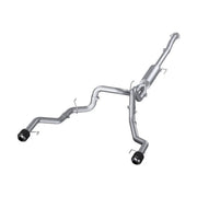 MBRP MBRP 22-23 Ford F150 T304 5in OD Carbon Fiber Tip Dual Rear Exit 3in Cat Back Exhaust