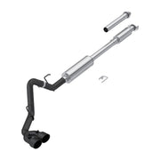 MBRP MBRP 15-20 Ford F-150 3in Single Side Exit Armor BLK Catback Exhaust